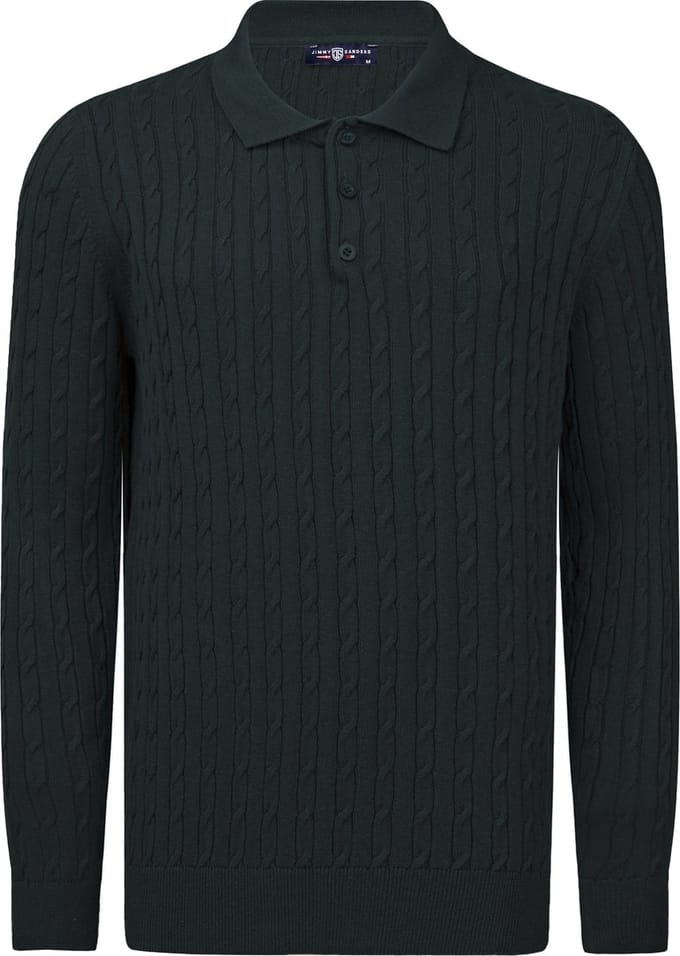 Jimmy Sanders Trui Herren Groen - M