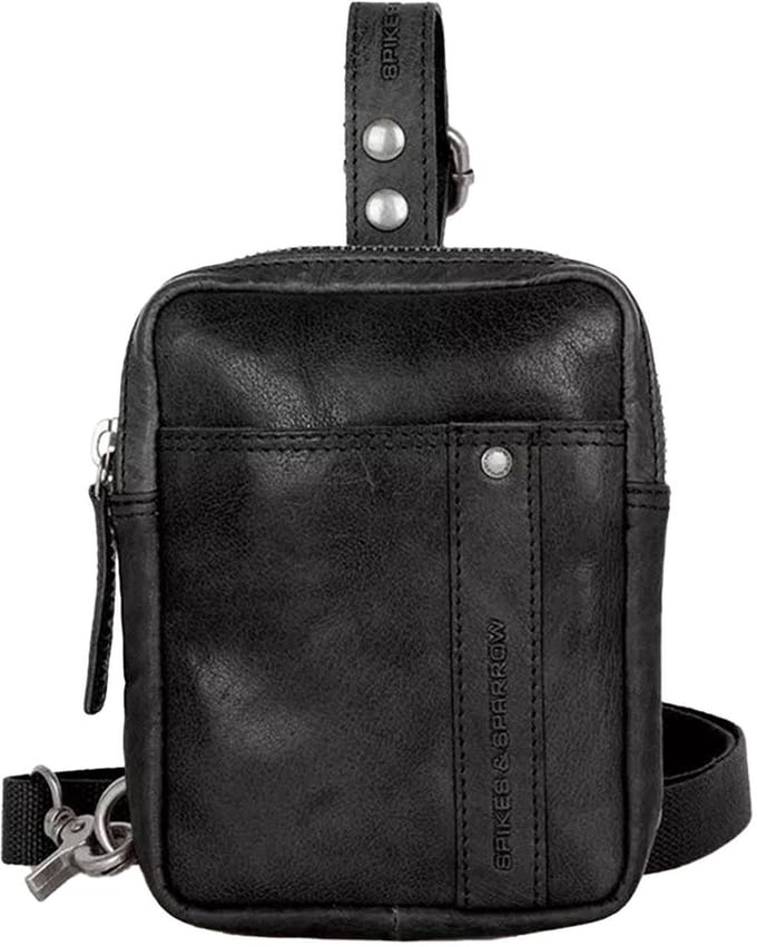 Leren Slingbag - Miami - Zwart