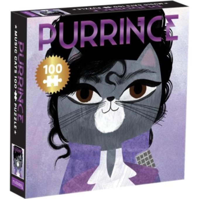 Purrince Music Cats 100 Piece Puzzle