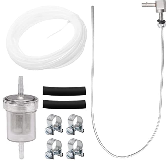 Tanktrekker set 52 cm met brandstofslang en oliefilter