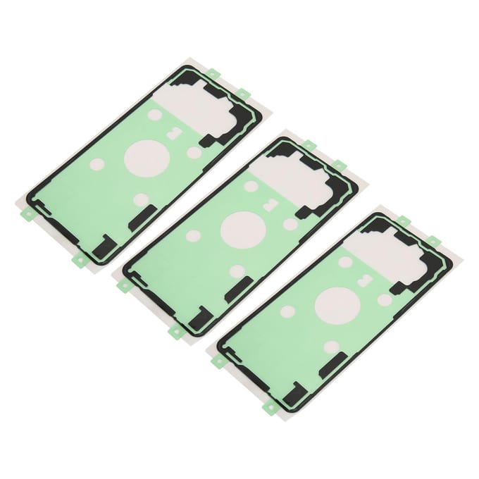 Batterij Achterkant Sticker Dubbelzijdig Voorgesneden Zelfklevende Lijm Tape voor Samsung Galaxy S10+ Plus white