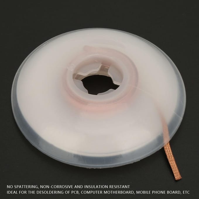 1.5m 1.5mm BGA Soldeerlont Desoldeersel Vlecht Draad PCB Soldeerverwijderaar
