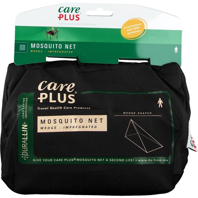 Care Plus klamboe - Mosquito Net Wedge - Durallin - 1 stuk - reisklamboe geïmpregneerd