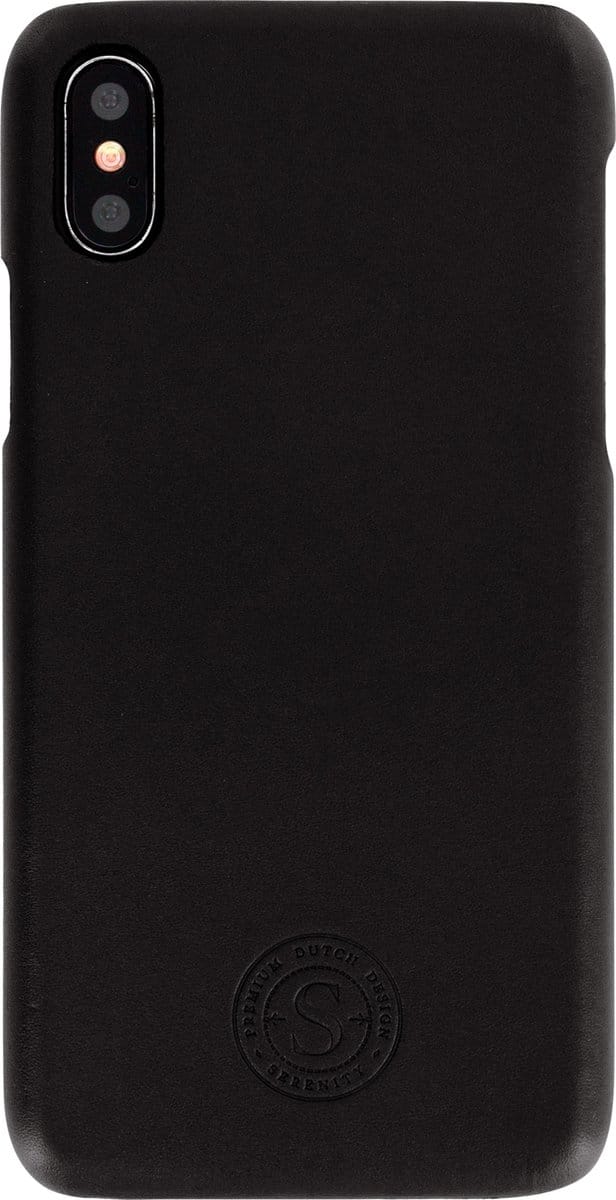 Serenity Leather Back Cover Apple iPhone X/XS Black