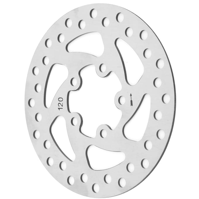120mm Remschijf 5 Gaten RVS Remschijf voor M365PROPRO2 Elektrische Scooter white