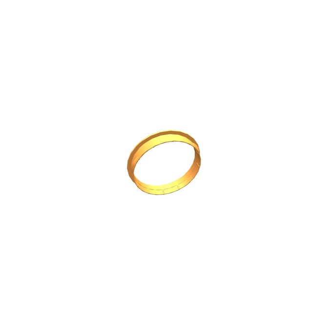 AEG ring, knopomhulsel, plat, 140061500058