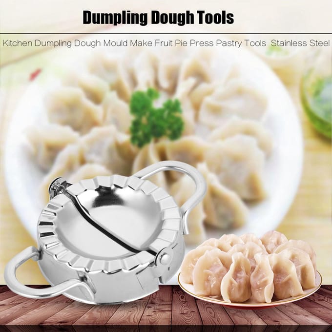 Keuken Roestvrij Staal Dumpling Deegvorm Maak Fruit Taart Pers Gebak Hulpmiddelen Type 1