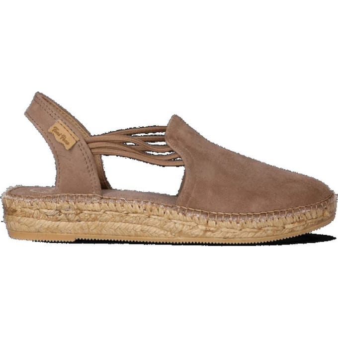 Toni Pons Nuria Dames Espadrilles - Taupe- Maat 39