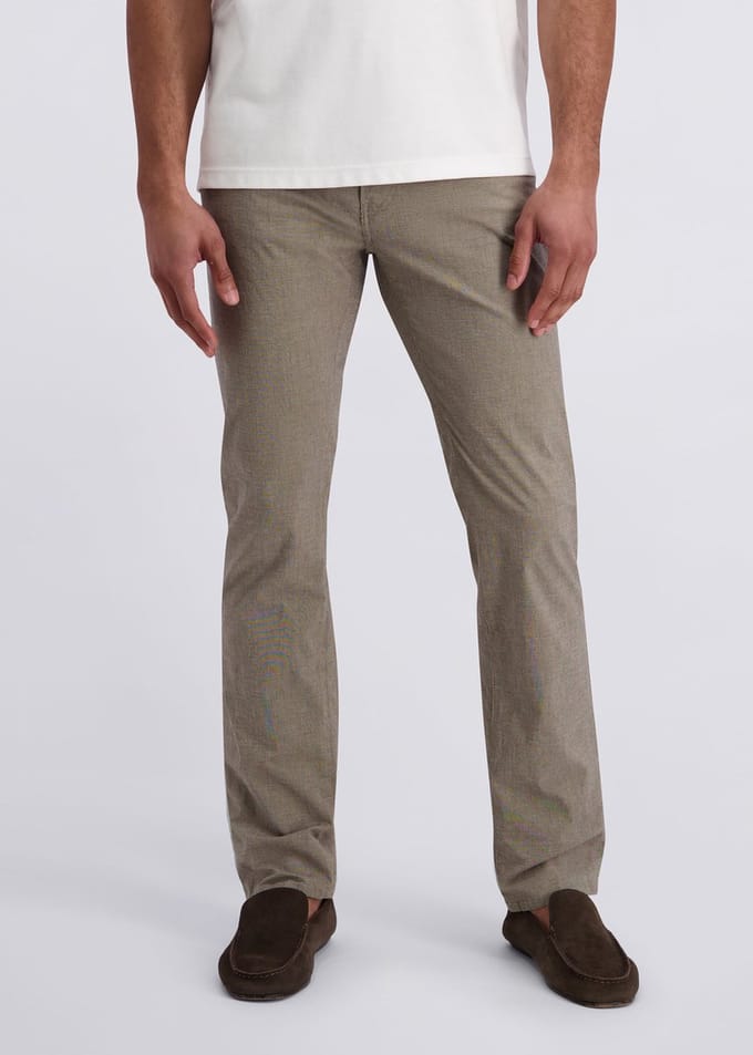 pierre cardin 5-pocket broek Lyon in Regular Fit
