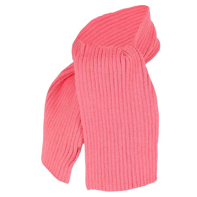 Baby Sjaal - Ribbed - One Size - Roze / 1-2 Jaar