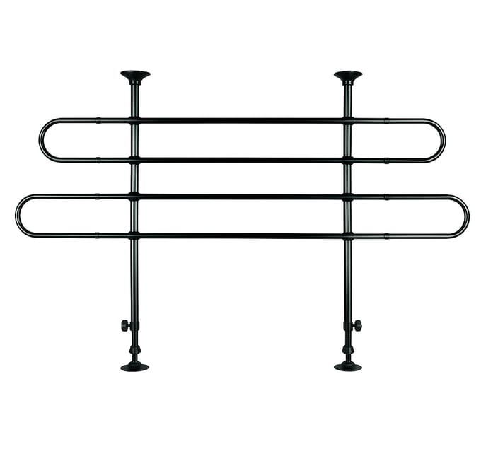 Eurocatch Verstelbaar Hondenrek voor Auto - 75-134 cm Hoog - Breedte 90-155 cm