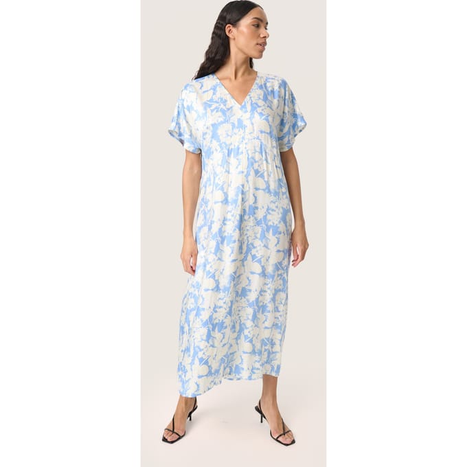 Jurk Regular fit Vista Blue Floral Print blue multi