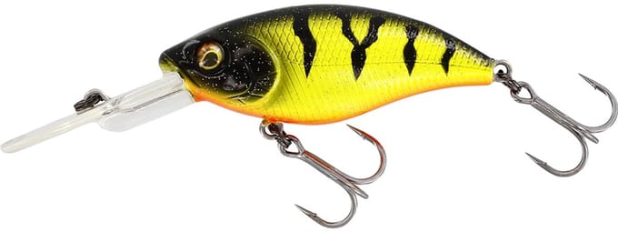 Westin BuzzBite Crankbait - Suspending - Fire Perch - 6cm - 10g - Geel
