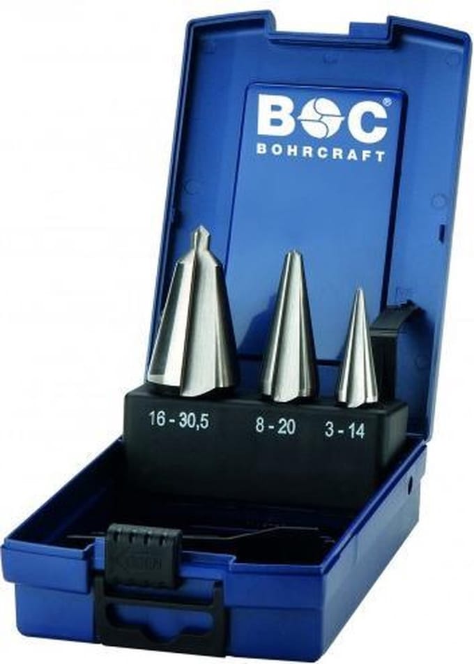 Bohrcraft Plaatwerkboren set HSS-G