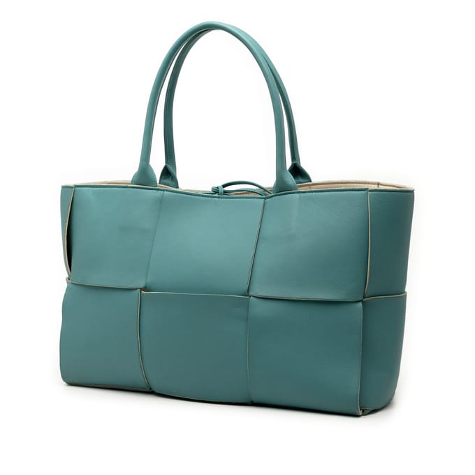 Tweedehands Medium Nappa Maxi Intrecciato Arco Tote