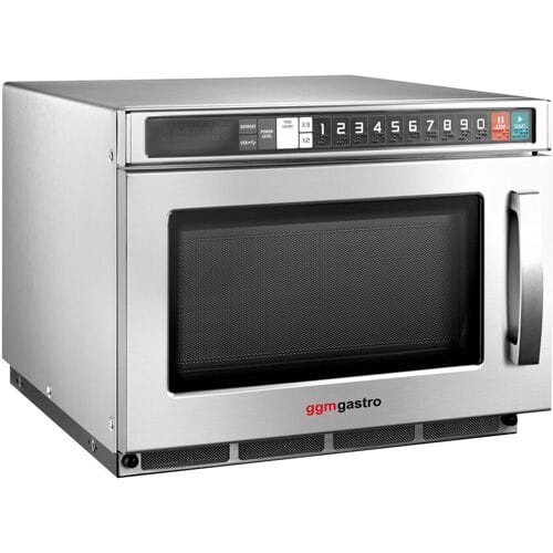 GGM Gastro Mikrowelle - 17 Liter - 2,1 kW - Digital Zilver