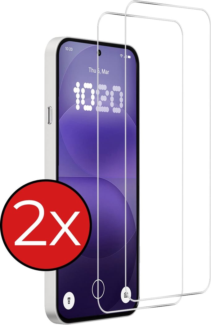 Screenprotector - 2 Stuks - Geschikt voor Nothing Phone (4a) Pro - Extra Sterk - Beschermglas - Gehard Glas - Tempered Glass - Screen Protector