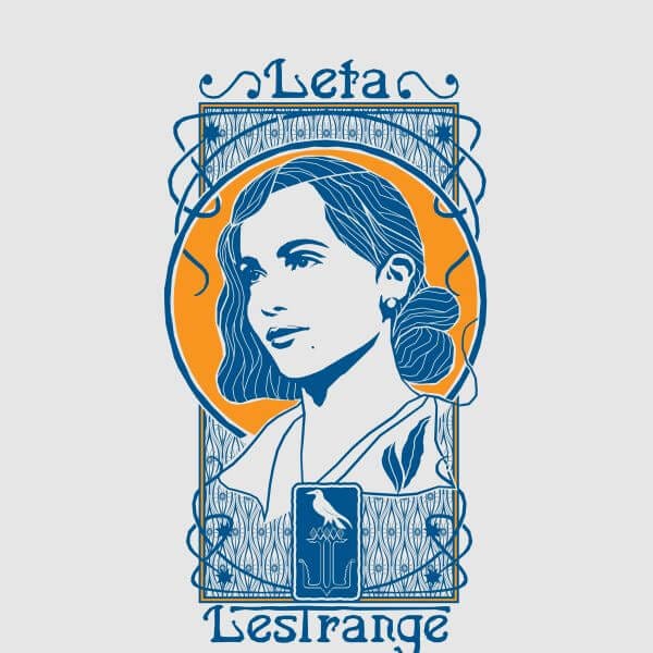 Fantastic Beasts Leta Lestrange dames t-shirt - Grijs - S