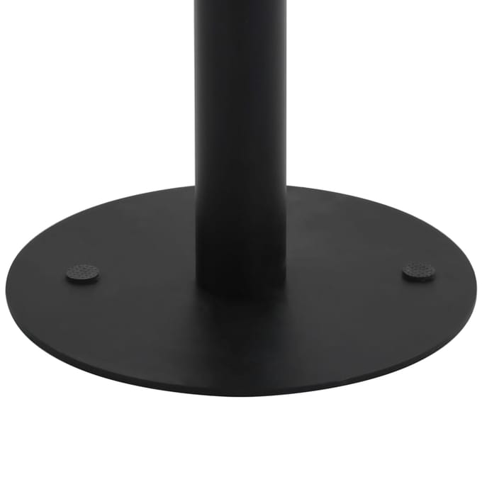 vidaXL - Bistrotafel - 40 - cm - MDF - lichtbruin