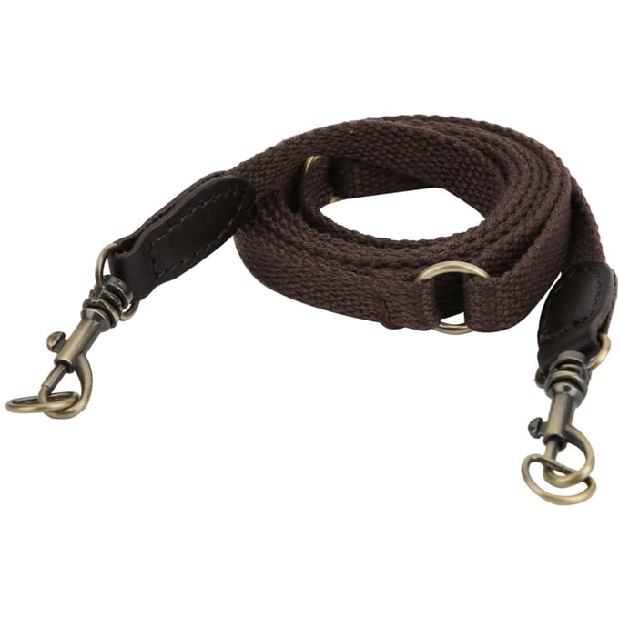 Tas Riem Schoudertas Leren Riem Verstelbare Schouderriem DIY Handtas Accessoires Coffee Leather & Coffee Webbing black