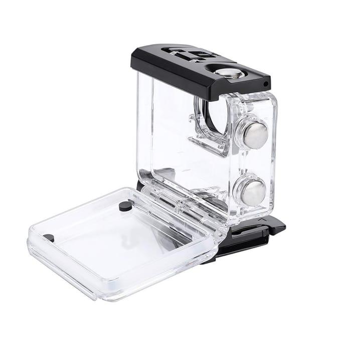 Onderwater Duikbehuizing Waterdichte Camerabehuizing voor SJCAM SJ6 Legend Camcorder black