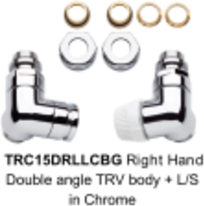 Honeywell - Thermostatisch Ventiel - Design RVS Chroom - Rechts