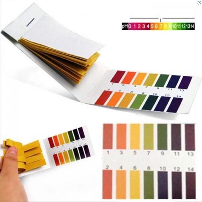 PH 1-14 Lakmoes Papier Teststrip - Aquariummeter - LOUZIR