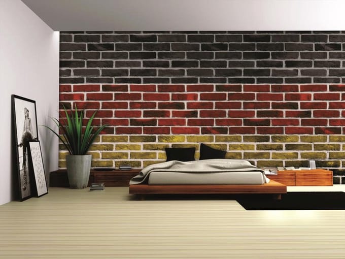 Poster | Rood | 104 x 70,5 cm