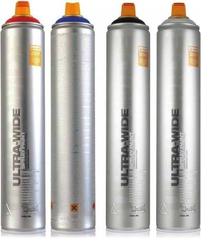 Montana ULTRA WIDE Silver spuitbus 750ml
