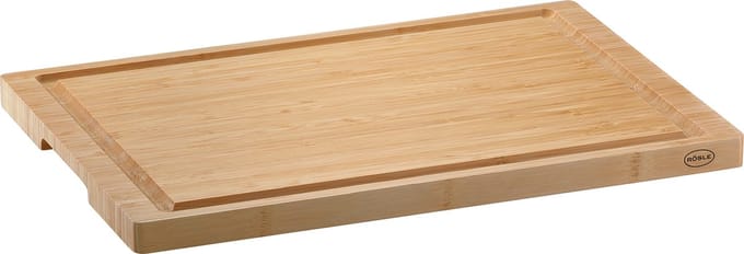 Rösle Basic Line - Basic Line Snijplank 39 x 26 cm - Bamboe - Bruin