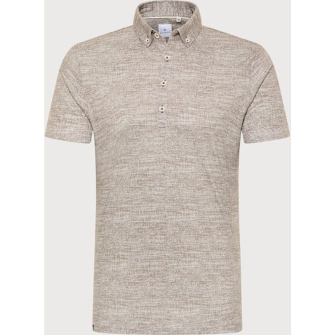 Blue Industry Button down polo |