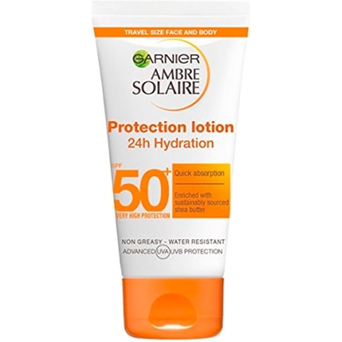 Garnier Ambre Solaire SPF50+ ZonnebrandcrÃ¨me - 50ml