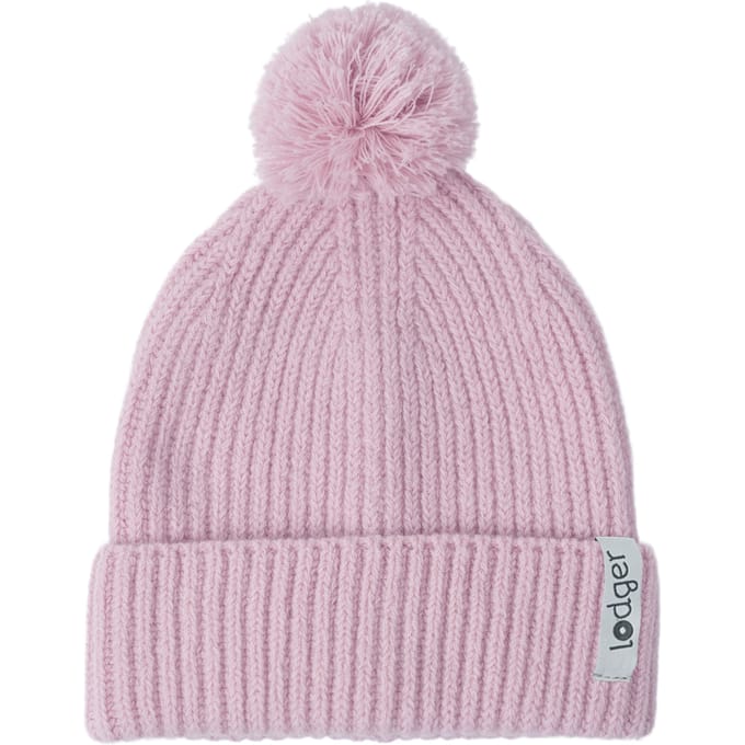 Lodger - Mutsje wol - Roze - 6-12 maanden - Merino wol - kriebelt niet
