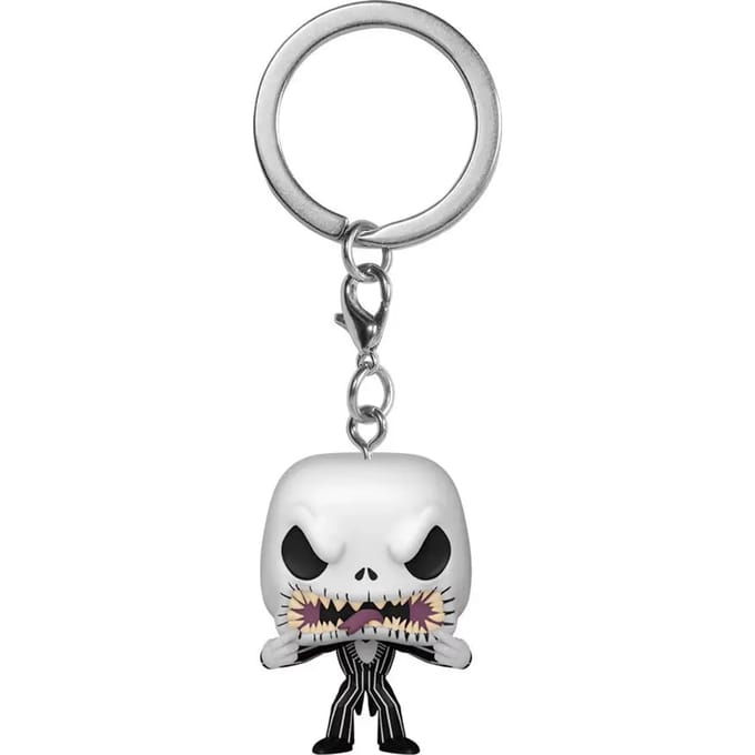 Sleutelhanger Funko Pocket Pop Disney Nightmare Before Christmas Jack Scary Face