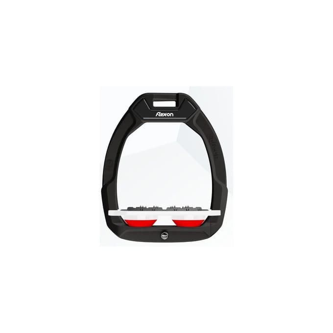 Veiligheidsspanners Plat Ultra Grip Zwart/Wit/Rood Flex-On Safe-On