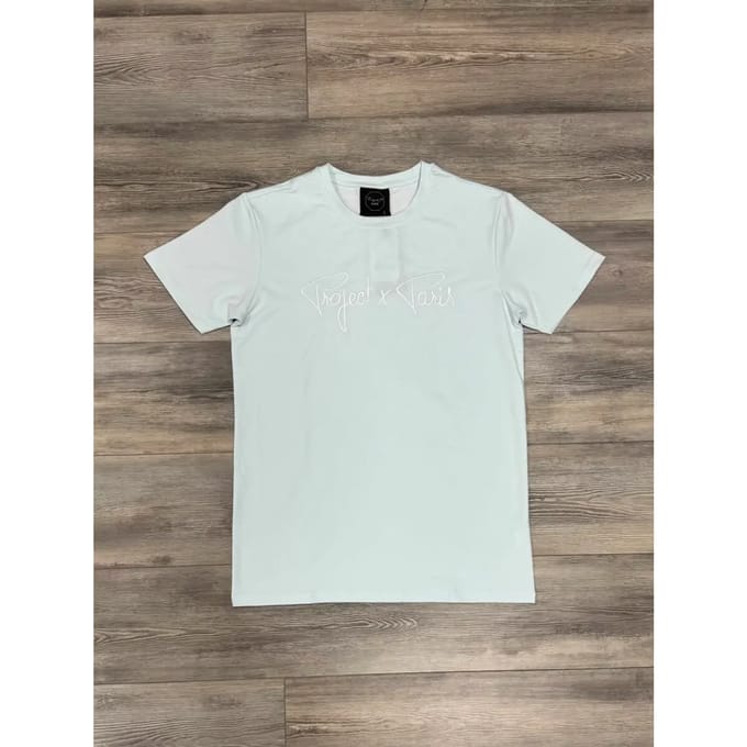 Basic geborduurd T-shirt Project X Paris Essentials