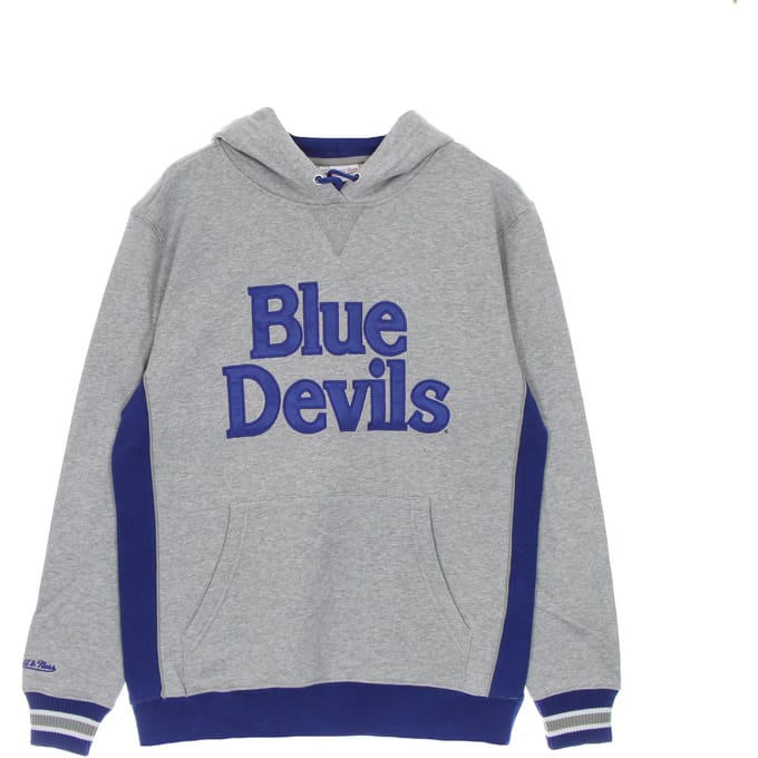 Herenhoodie Ncaa Pinnacle zwaargewicht fleecehoodie Dukdev Royal/grijs