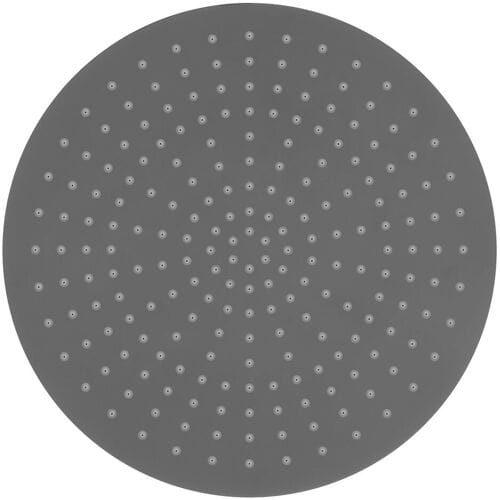 Herzbach DEEP GREY rain shower round Ø 30 cm 23.600300.1.06