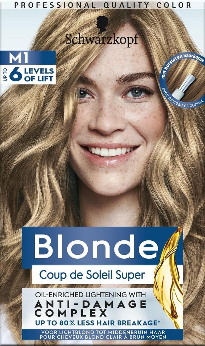Schwarzkopf Blonde Coupe Soleil Super Haarverf M1 - 1 stuk