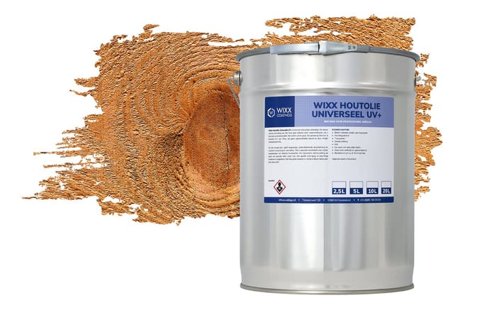 Wixx Universele Houtolie UV+ - 10L - Bankirai