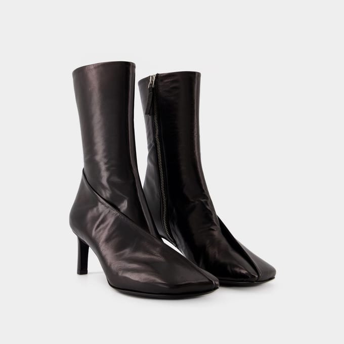 Laarzen Jil Sander - Leer - Zwart