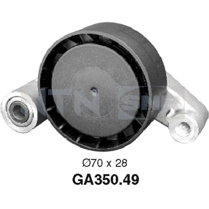 Spanpoelie, V-riem SNR GA350.49
