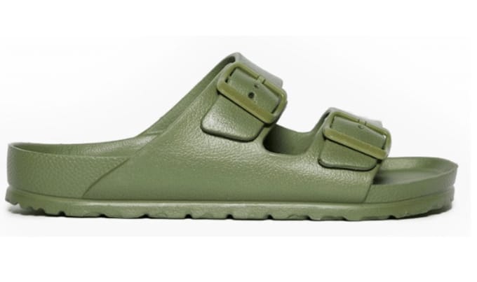 Plakton Uni Slipper Wanda | Kaki | Maat: 41