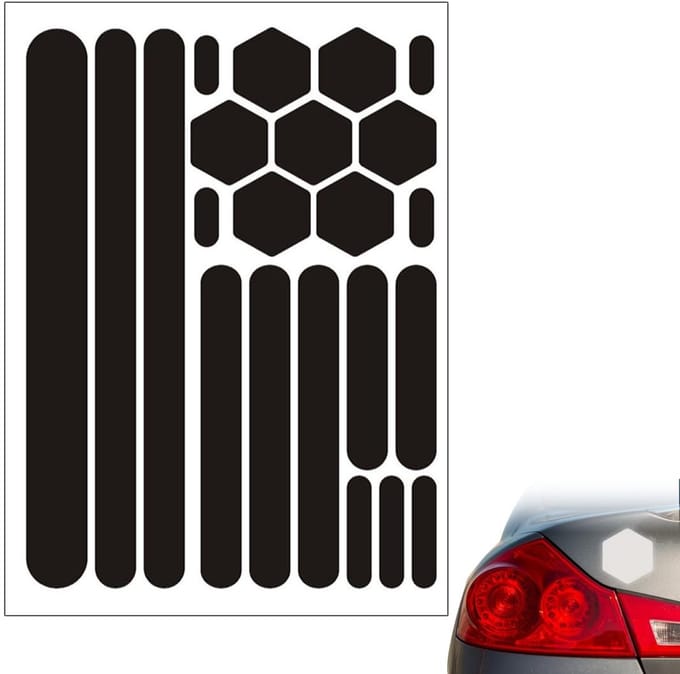 Dailygoods- Reflecterende Stickers - Veiligheid en Zichtbaarheid