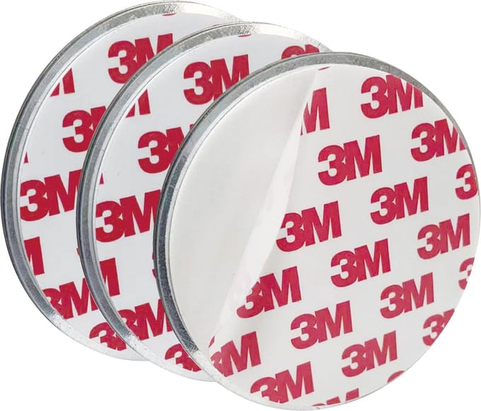 DVM-MMP-3: Set 3x magneetbevestiging voor rook- en hittemelders
