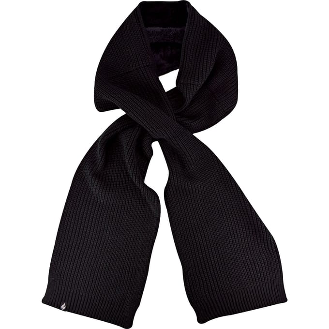 Heat Holders - Winddichte fleece wintersjaal voor heren - Zwart