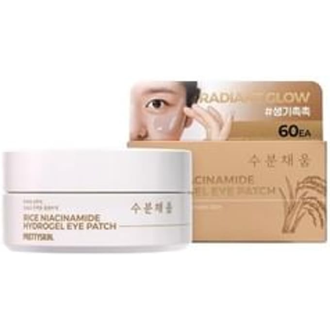 Pretty skin - Rice Niacinamide Hydrogel Eye Patch 60 patches