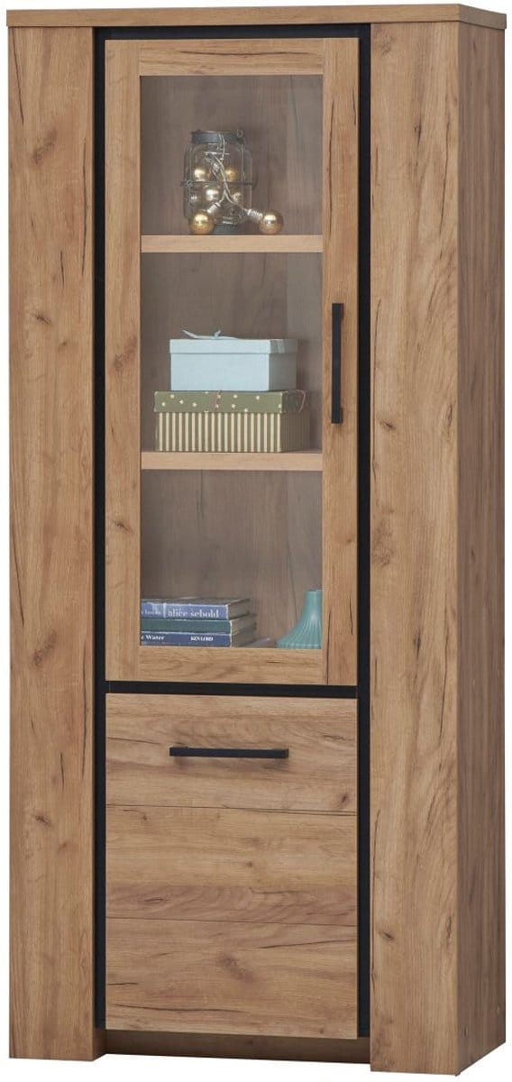 Belfurn - Kolomkast glasdeur Elio in franse eik
