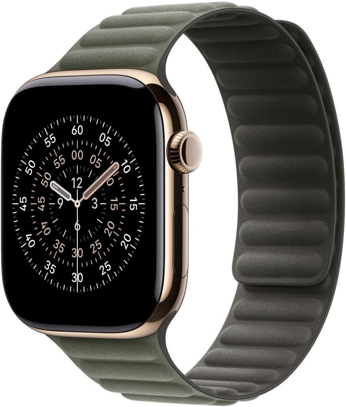 Apple Watch 46mm Magnetic Link: Saliegrijs - M/L