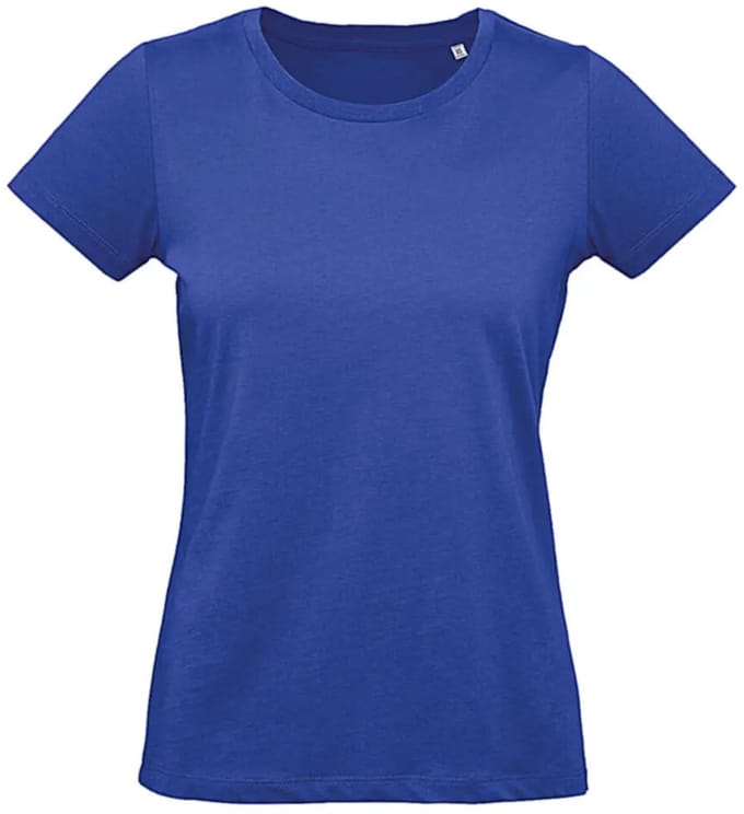 T-shirt dames B&C Organic Inspire Plus